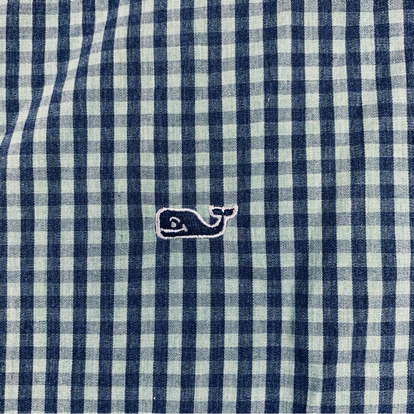 Ralph Lauren Shirt Men's Long Sleeve Button Up Cotton Plaid Green Size 3XB Big - Picture 5 of 11